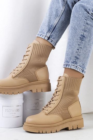 Botas de inverno pretas com...