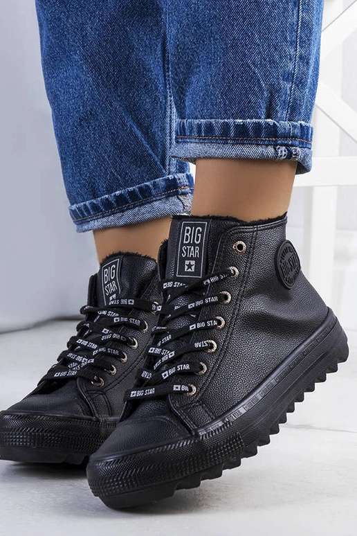 Tênis preto com isolamento Big Star...