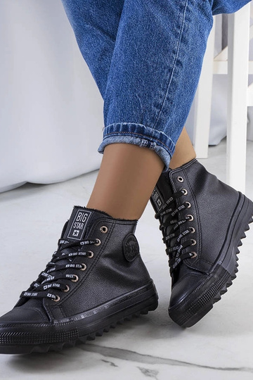 Tênis preto com isolamento Big Star EE274110 2