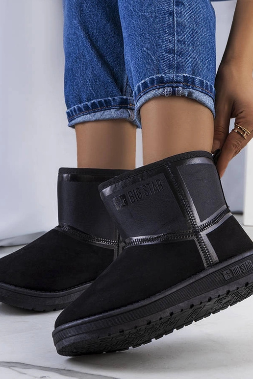 Botas de neve femininas pretas...