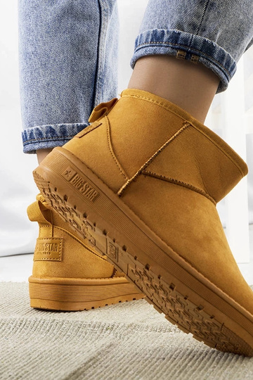 Botas de neve femininas marrons Big Star KK274289-802 2