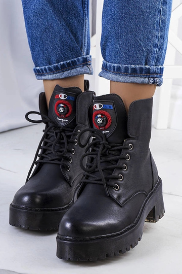 Botas femininas pretas Ranco