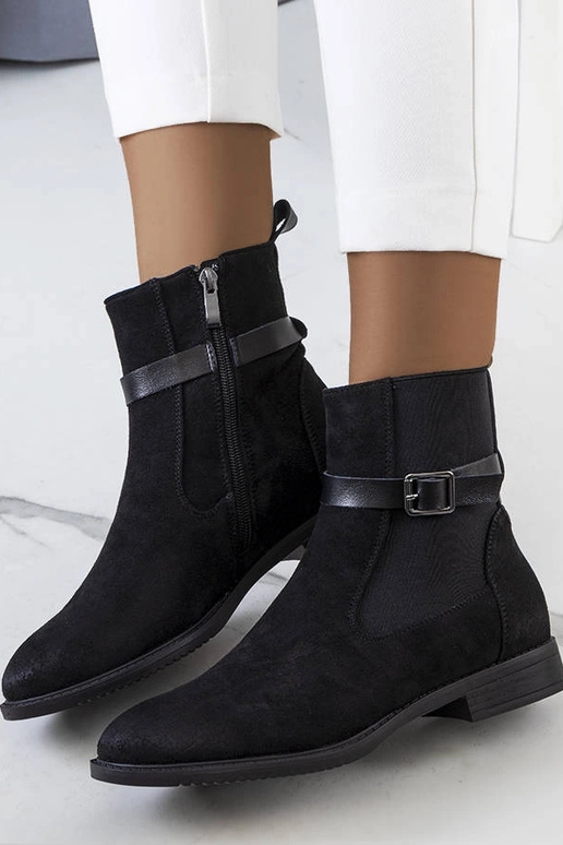 Botas curtas pretas de inverno, “Tasso”