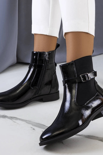 Botas isolantes de couro...