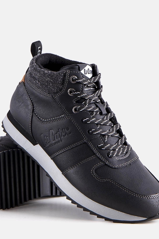 Botas de caminhada pretas de inverno,...