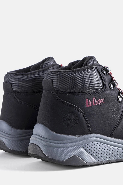 Botas de caminhada pretas de inverno,...