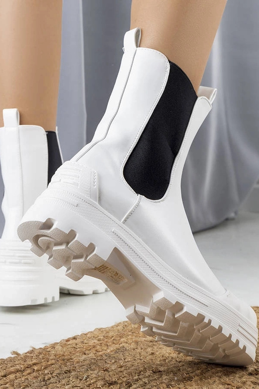 Botas Crispo Femininas Brancas