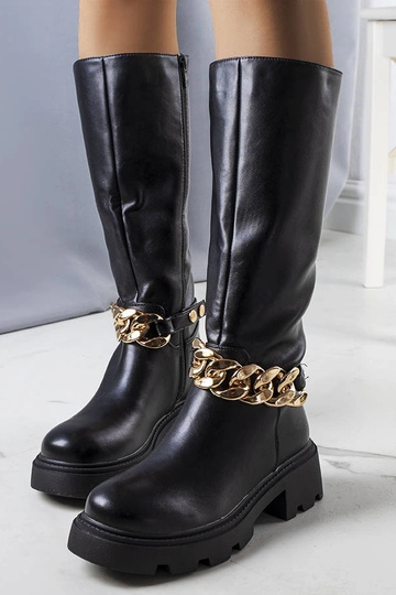 Botas Cortino pretas com...