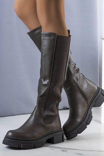 Botas verdes com isolamento...
