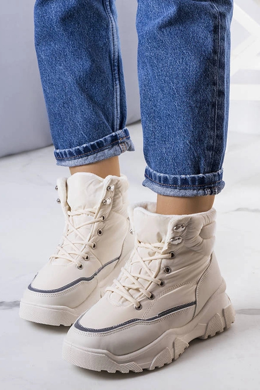 Botas Rimu com isolamento creme