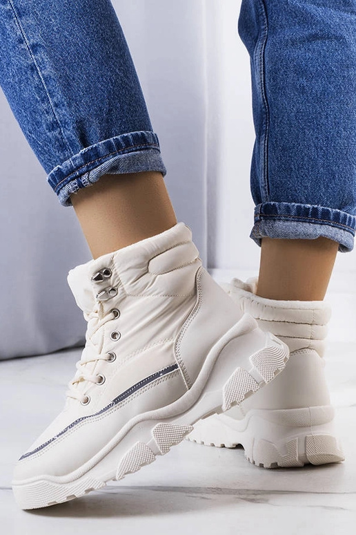 Botas Rimu com isolamento creme