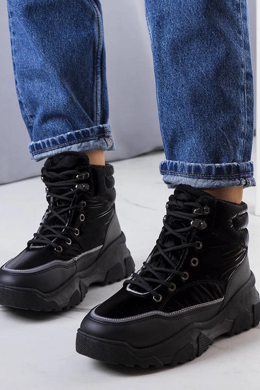 Botas pretas com isolamento Rimu