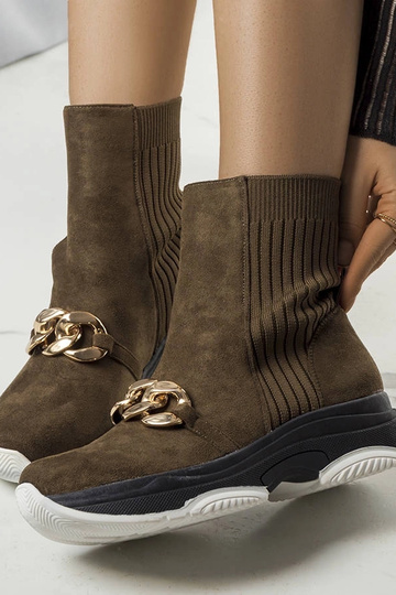 Botas de cano alto com isolamento de corrente Ulster verde 2
