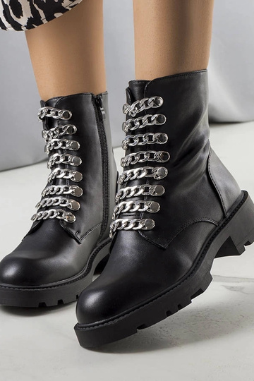 Botas pretas Sylas com...