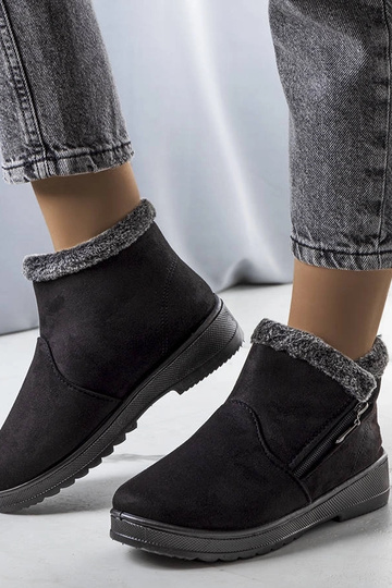 Botas de neve pretas com... 2