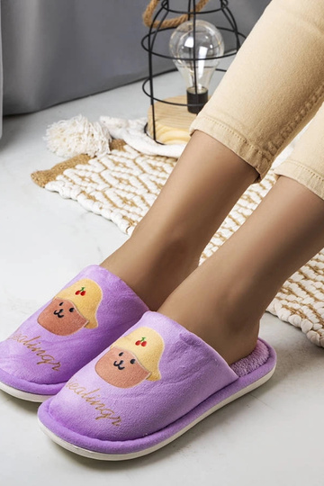 Diealings Pantufas Roxas Macias