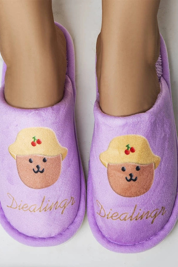 Diealings Pantufas Roxas Macias 2
