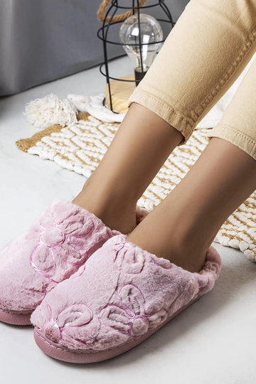 Chinelos macios rosa Maren