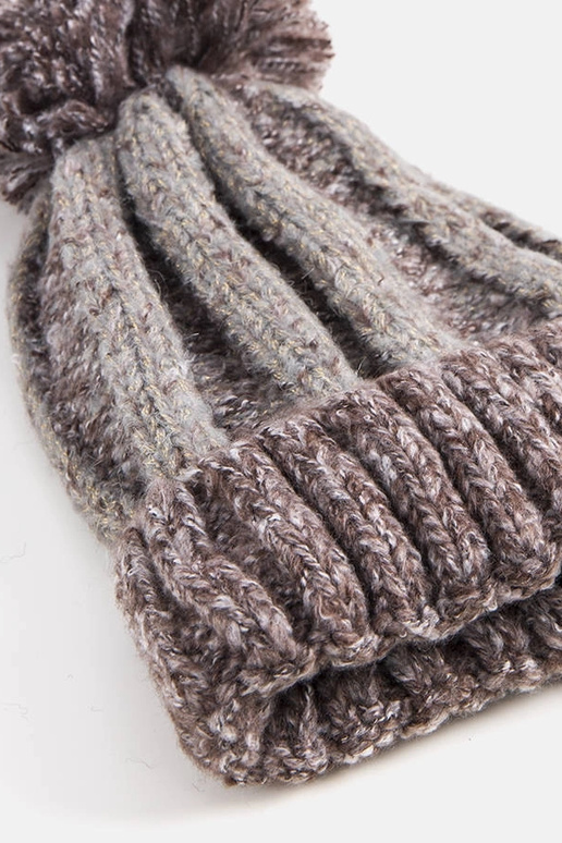 Chapéu pompom marrom Cormil