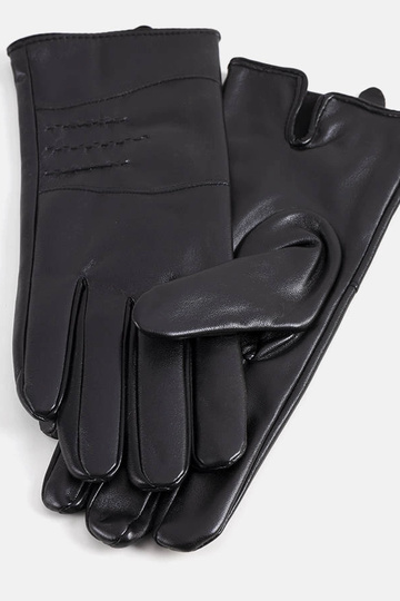 Luvas Isoladas de Tule Preto 2