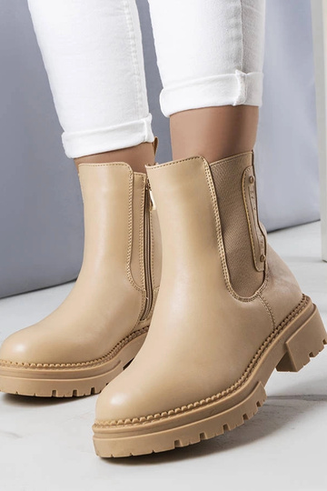 Botins de inverno na cor...