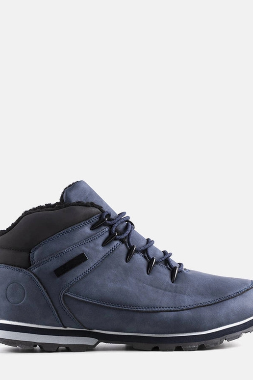 Botas de caminhada azul escuro de...