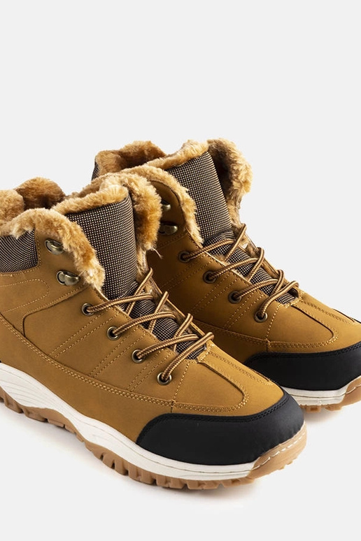 Botas Violette marrons com isolamento