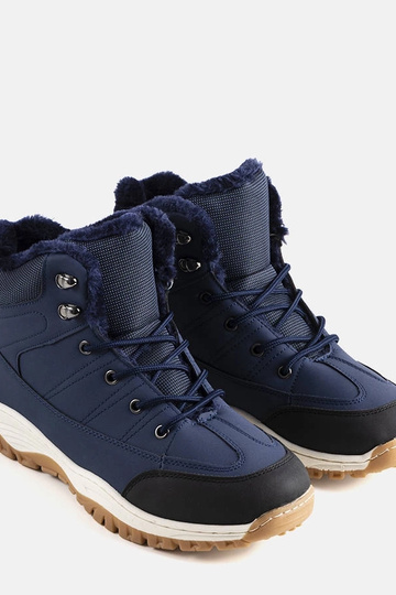 Botas Violette com isolamento azul marinho 2