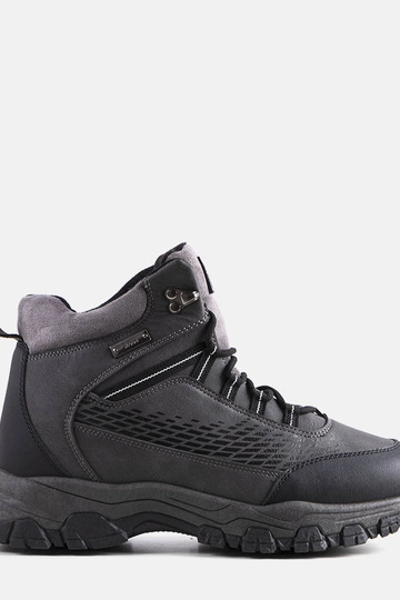 Botas de caminhada isoladas cinza Jaxx