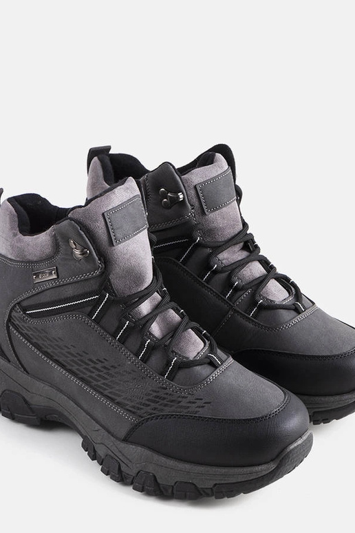 Botas de caminhada isoladas cinza Jaxx