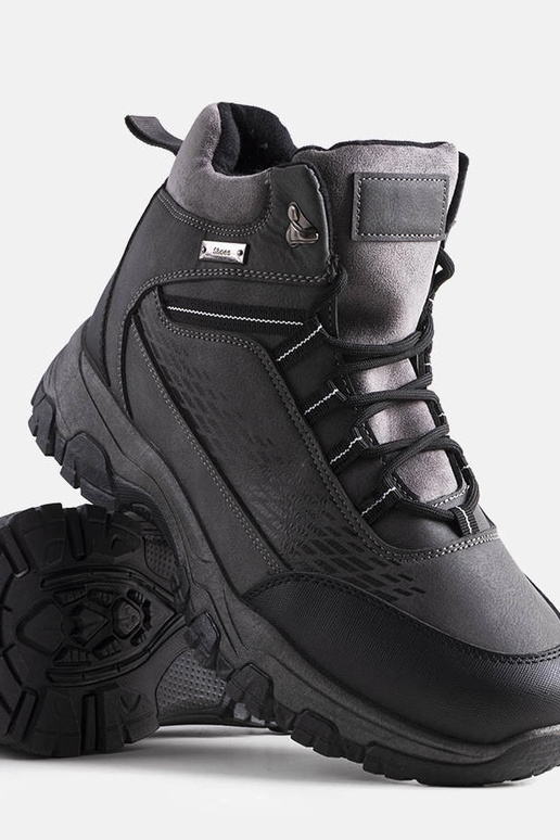 Botas de caminhada isoladas cinza Jaxx