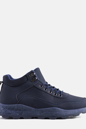 Botas Kyson isoladas azul marinho
