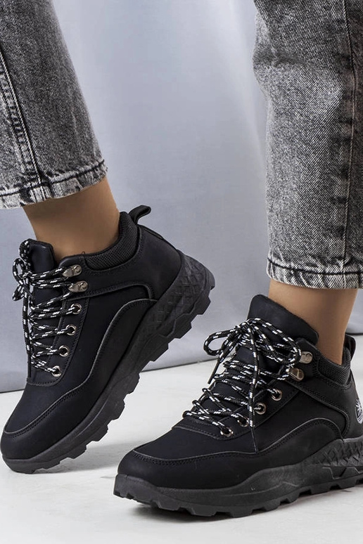 Botas femininas Durani pretas com...