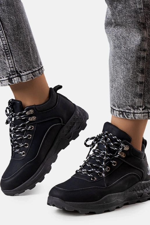 Botas femininas Durani pretas com...