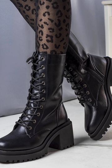 Botins de inverno pretos de... 2