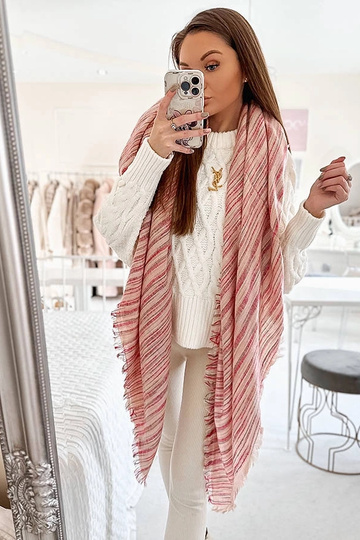 Cachecol Rosa da Nyomi