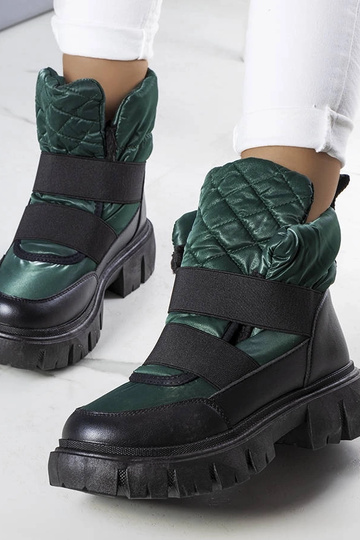 Botas de inverno verdes de... 2