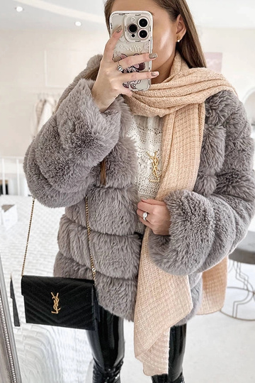 Cachecol Khalil Pink Polka Dot