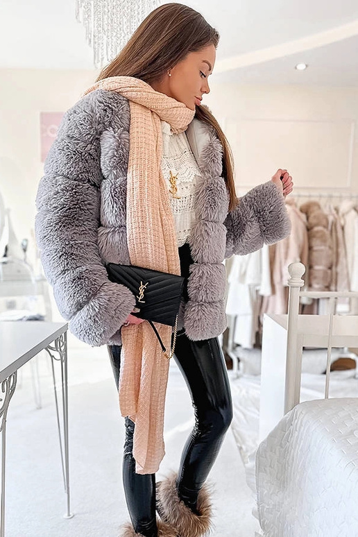 Cachecol Khalil Pink Polka Dot