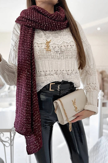 Cachecol Khalil Burgundy...