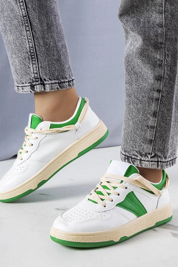 Tênis feminino verde Marcella