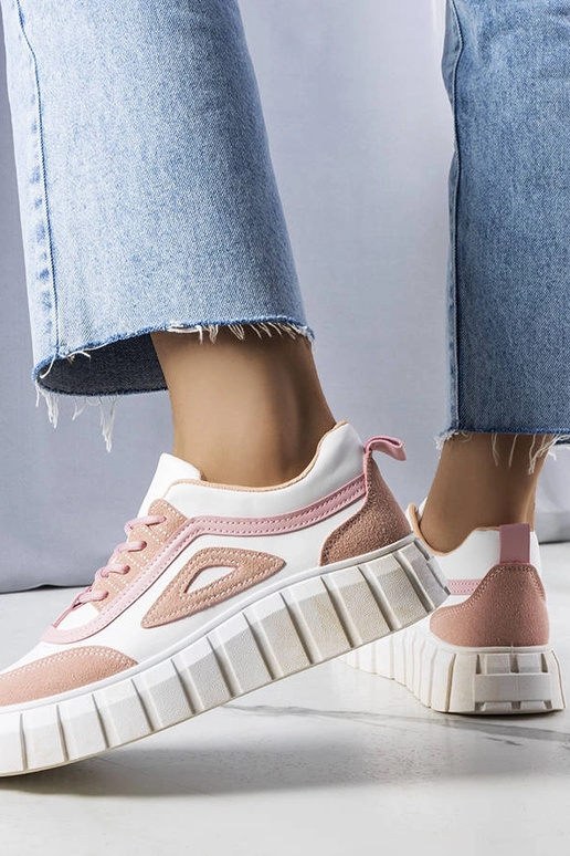 Sapatos rosa com plataforma, "Robyn"