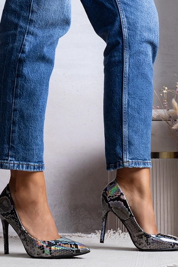 Ella Silver Salto Envernizado