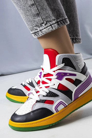 Tênis cano alto Marjorie preto 2