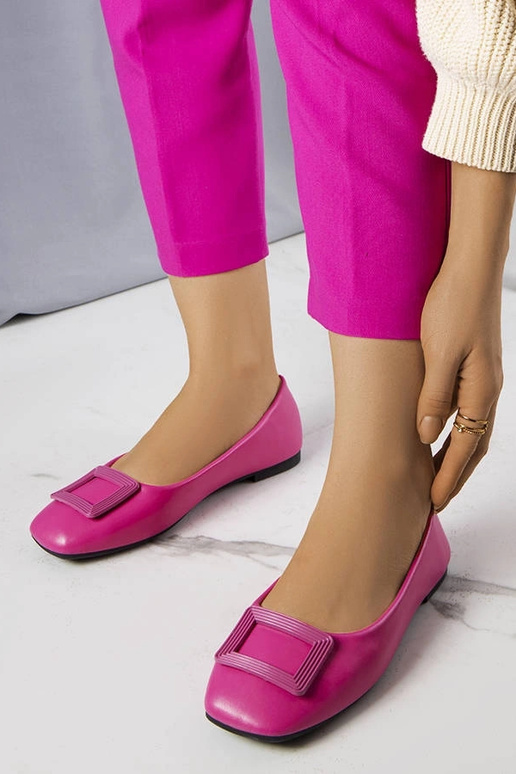 Bailarinas rosa com fivela Sheller