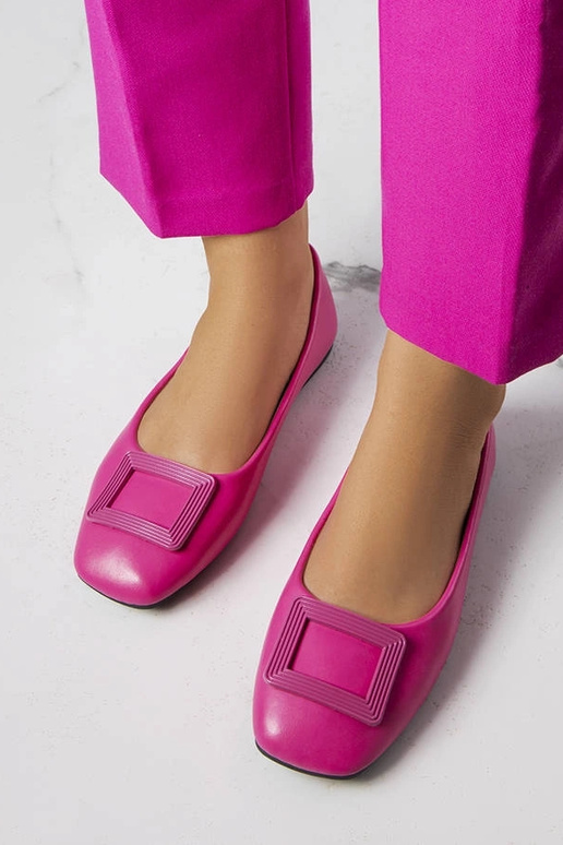 Bailarinas rosa com fivela Sheller