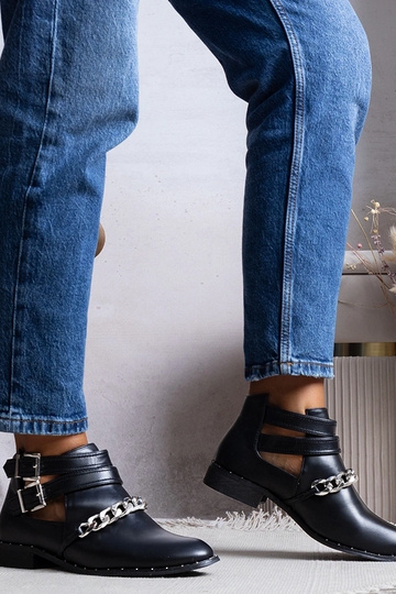 Botas pretas Ratté com recorte no tornozelo 2