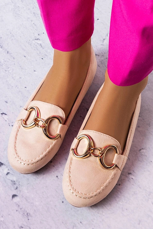 Mocassim clássico bege Pitre