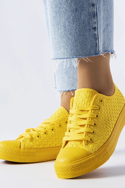 Tênis Thibodeau Amarelo Tecido