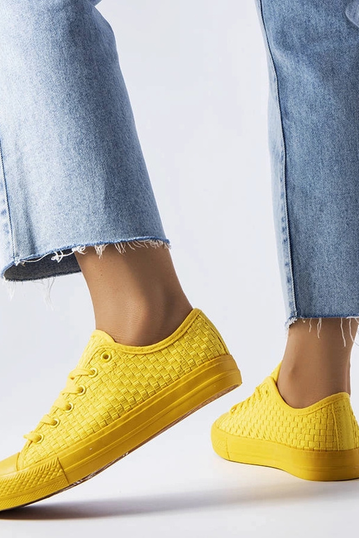 Tênis Thibodeau Amarelo Tecido